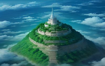都市情感漫画《平行时空的你》场景图，描绘两个时空版本的主角在城市街头擦肩而过的瞬间，冷暖色调对比强烈突出平行世界概念